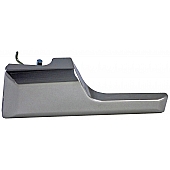 Help! By Dorman Interior Door Handle - Lever Plastic Silver Single - 82173