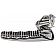 Help! By Dorman Interior Door Handle - Lever Plastic Silver Single - 91023