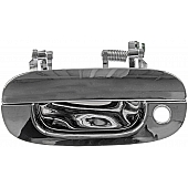 Help! By Dorman Exterior Door Handle - Plastic Silver Single - 91027