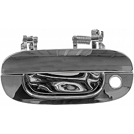 Help! By Dorman Exterior Door Handle - Plastic Silver Single - 91027