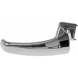 Help! By Dorman Interior Door Handle - Lever Plastic Silver Single - 91030