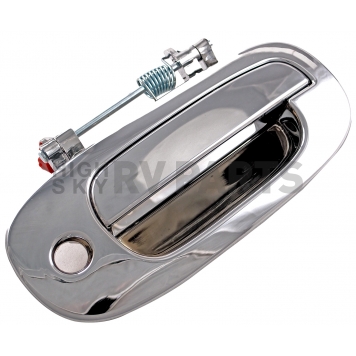 Help! By Dorman Exterior Door Handle - Plastic Silver Single - 91031-2