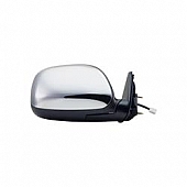 K-Source Exterior Mirror Electric OEM Silver Single - 70061T