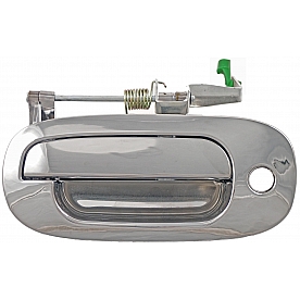 Help! By Dorman Exterior Door Handle - Plastic Silver Single - 91034
