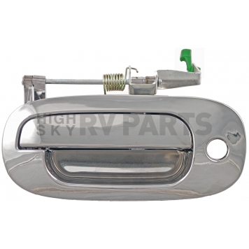Help! By Dorman Exterior Door Handle - Plastic Silver Single - 91034