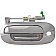 Help! By Dorman Exterior Door Handle - Plastic Silver Single - 91034