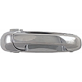 Help! By Dorman Exterior Door Handle - Plastic Silver Single - 91048