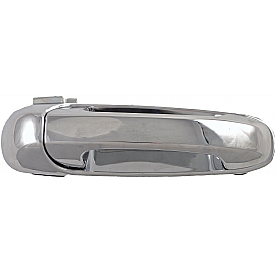 Help! By Dorman Exterior Door Handle - Plastic Silver Single - 91048