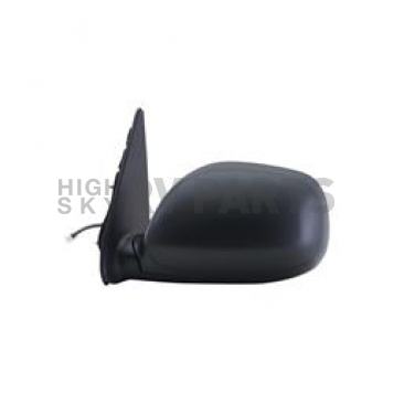 K-Source Exterior Mirror Electric OEM Black Single - 70064T