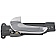 Help! By Dorman Interior Door Handle - Lever Plastic Silver Single - 83533