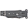 Help! By Dorman Interior Door Handle - Lever Plastic Silver Single - 83533