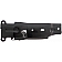 Help! By Dorman Interior Door Handle - Lever Plastic Silver Single - 83534