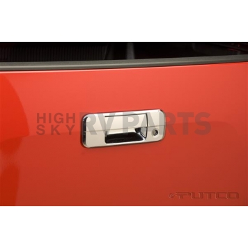 Putco Tailgate Handle Cover - ABS Plastic Silver - 400094