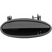 Help! By Dorman Exterior Door Handle - Plastic Black Single - 88322