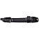 Help! By Dorman Exterior Door Handle - Plastic Black Single - 88504