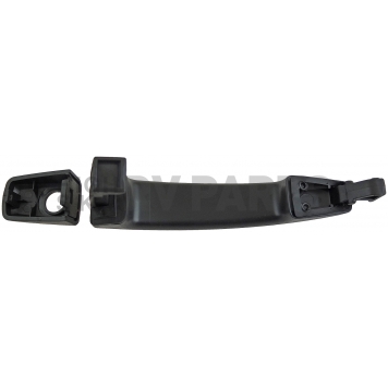 Help! By Dorman Exterior Door Handle - Plastic Black Single - 88522-1
