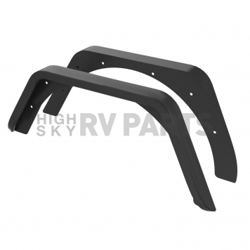 Paramount Automotive Fender Black Steel Textured Powder Coated Set Of 2 - 510067-1