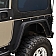 Paramount Automotive Fender Black Steel Textured Powder Coated Set Of 2 - 510067
