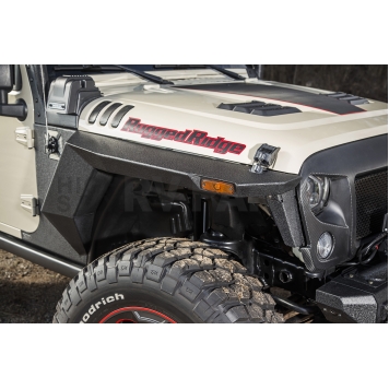 Rugged Ridge Fender Black Steel Powder Coated Set Of 4 - 1161506-3