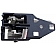Help! By Dorman Interior Door Handle - Lever Plastic Beige Single - 88134