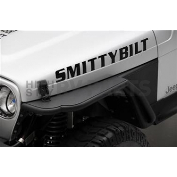 Smittybilt Fender Black Steel Powder Coated Set Of 2 - 76872