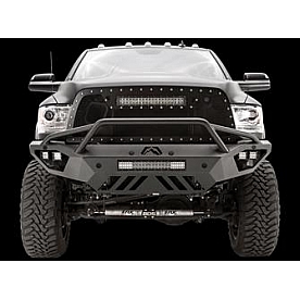 Fab Fours Bumper Vengeance 1-Piece Design Steel Natural - DR16V4052B