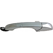 Help! By Dorman Exterior Door Handle - Plastic Silver Single - 93395