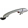 Help! By Dorman Exterior Door Handle - Plastic Silver Single - 93395