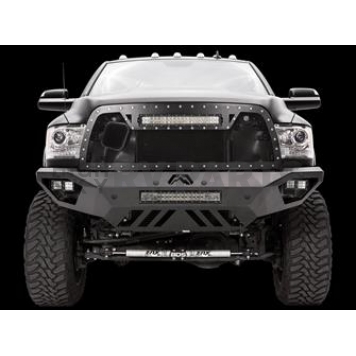 Fab Fours Bumper Vengeance 1-Piece Design Steel Natural - DR16V4051B