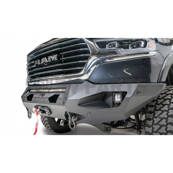 Fab Fours Bumper Vengeance 1-Piece Design Steel Natural - DR10X2951B-3