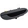 Help! By Dorman Exterior Door Handle - Plastic Black Single - 93442
