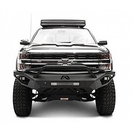 Fab Fours Bumper Vengeance 1-Piece Design Steel Natural - DR10V2952B