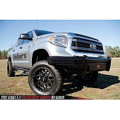 Fab Fours Bumper 1-Piece Design Steel Black - TT07K18611