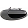 Help! By Dorman Exterior Door Handle - Plastic Black Single - 93448