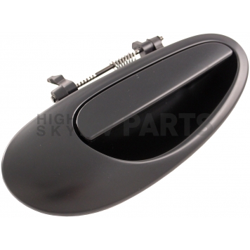 Help! By Dorman Exterior Door Handle - Plastic Black Single - 93448-2