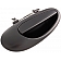 Help! By Dorman Exterior Door Handle - Plastic Black Single - 93448