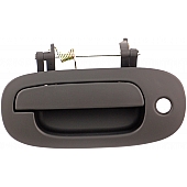Help! By Dorman Exterior Door Handle - Plastic Black Single - 93469