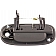 Help! By Dorman Exterior Door Handle - Plastic Black Single - 93469