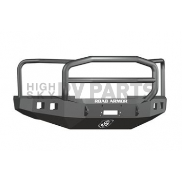 Road Armor Bumper Stealth Lonestar 1-Piece Design Steel Black - 608R5B