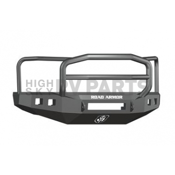 Road Armor Bumper Stealth Lonestar 1-Piece Design Steel Black - 608R5BNW