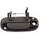 Help! By Dorman Exterior Door Handle - Plastic Black Single - 93470
