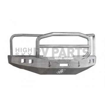 Road Armor Bumper Stealth Lonestar 1-Piece Design Steel Natural - 608R5Z