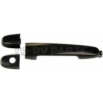 Help! By Dorman Exterior Door Handle - Plastic Black Single - 81309