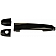 Help! By Dorman Exterior Door Handle - Plastic Black Single - 81309