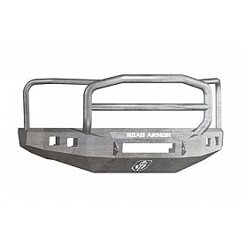 Road Armor Bumper Stealth Lonestar 1-Piece Design Steel Natural - 608R5ZNW