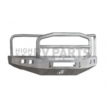 Road Armor Bumper Stealth Lonestar 1-Piece Design Steel Natural - 608R5ZNW