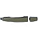 Help! By Dorman Exterior Door Handle - Plastic Silver/ Black Single - 81317