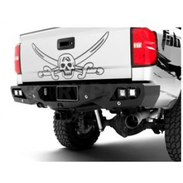 Fab Fours Bumper Vengeance 1-Piece Design Steel Natural - DR09E2951B