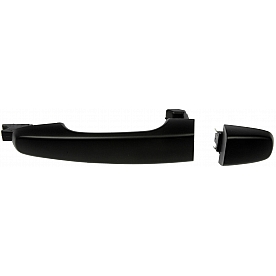 Help! By Dorman Exterior Door Handle - Plastic Black Single - 81318