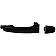 Help! By Dorman Exterior Door Handle - Plastic Black Single - 81318
